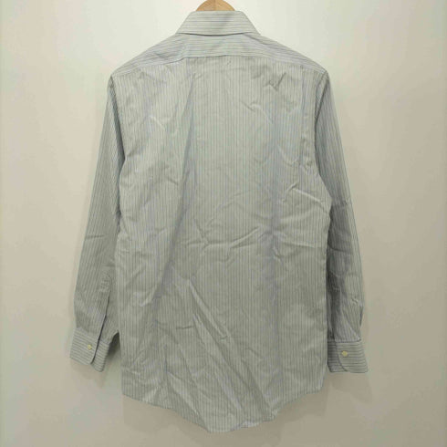 ブルックスブラザーズ BROOKS BROTHERS MILANO FIT SUPIMA COTTON ワイドカラーストライプドレスシャツ メンズ 14 1/2-31