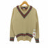 ポロバイラルフローレン Polo by RALPH LAUREN 90S ヴァージンウール Vネック セーター チルデン ニット レディース import:L