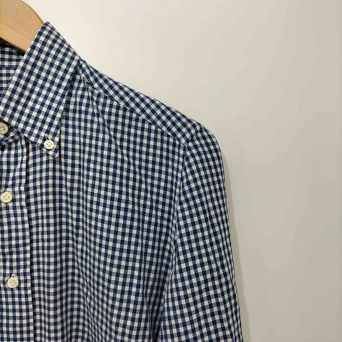 エッリコフォルミコラ ERRICO FORMICOLA 18SS GINGHAM B.D ギンガムチェックBDシャツ メンズ 14 1/2-37