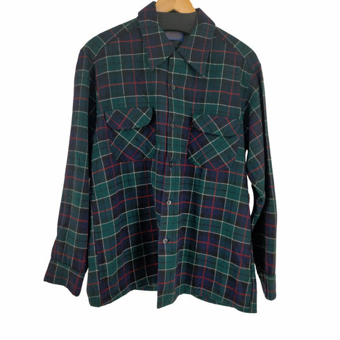 ペンドルトン PENDLETON USA製 ロイヤルタータン ボードシャツ メンズ import:L