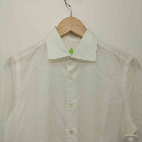 フィナモレ FINAMORE ワイドカラードレスシャツ メンズ import:S