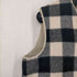 ジョンソンウーレンミルズ Johnson Woolen Mills 内ボア チェックベスト メンズ