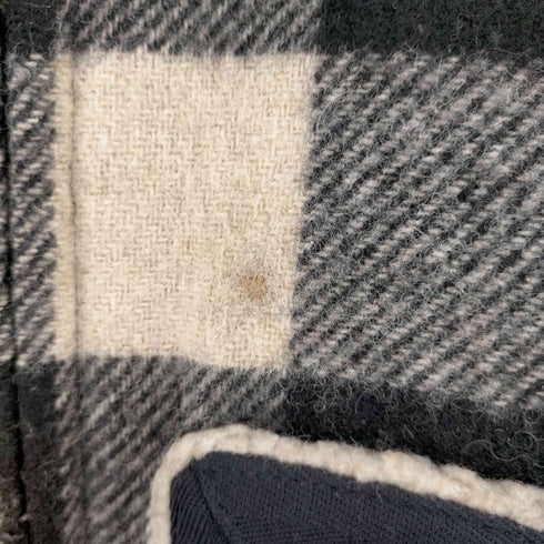 ジョンソンウーレンミルズ Johnson Woolen Mills 内ボア チェックベスト メンズ