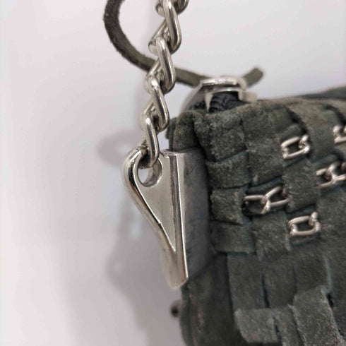 ザラ ZARA Y2K グランジ スエードチェーンショルダーバッグ レディース