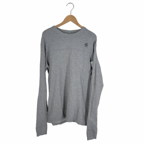 ジースターロー G-STAR RAW ロゴ刺しゅうクルーネックカットソー メンズ JPN:M