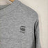 ジースターロー G-STAR RAW ロゴ刺しゅうクルーネックカットソー メンズ JPN:M