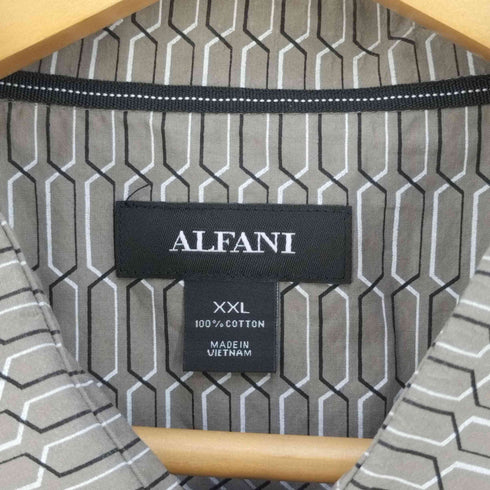 アルファニ ALFANI 総柄 コットンシャツ メンズ JPN:XXL