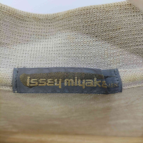 イッセイミヤケメン ISSEY MIYAKE MEN 1987年 Archive 筆タグ カシミヤ混 ウール 1Bロングスリーブシャツ メンズ JPN:XL