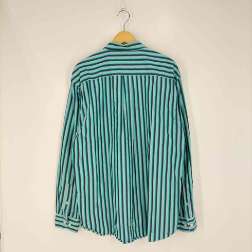 トミーヒルフィガー TOMMY HILFIGER コットン ボタンダウンストライプシャツ メンズ import:XL