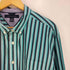 トミーヒルフィガー TOMMY HILFIGER コットン ボタンダウンストライプシャツ メンズ import:XL