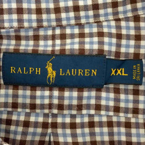 ラルフローレン RALPH LAUREN ボタンダウン チェックシャツ メンズ JPN:XXL