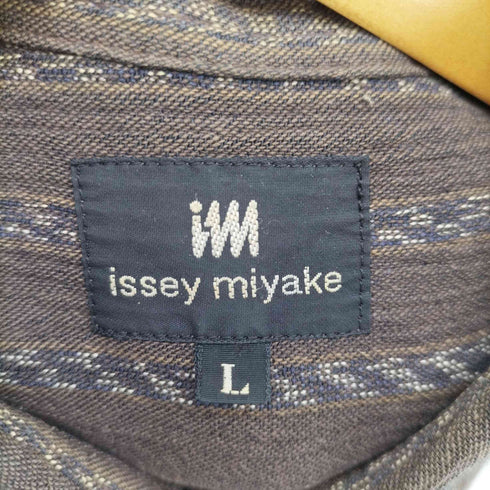 イッセイミヤケ im ISSEY MIYAKE 90S HAMILTON期 フライフロント ロングスリーブシャツ メンズ JPN:L