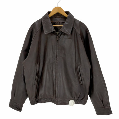 セントジョンズベイ ST.JOHNS BAY レザーラグランジャケット メンズ import:L