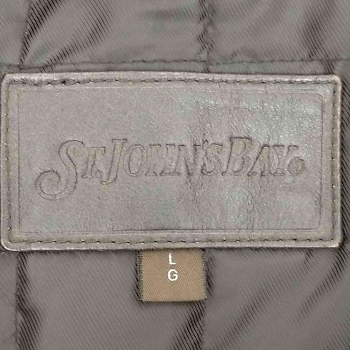 セントジョンズベイ ST.JOHNS BAY レザーラグランジャケット メンズ import:L