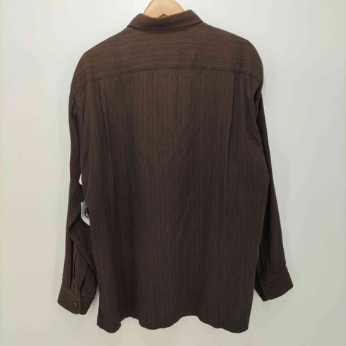 イッセイミヤケ ISSEY MIYAKE 2008AW ステッチストライプ コットンロングスリーブシャツ メンズ JPN:3