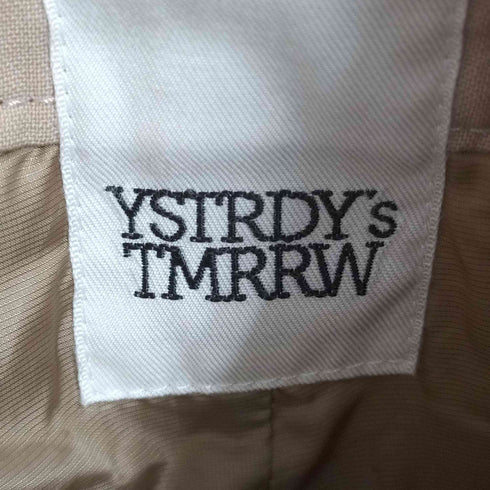 イエスタデイズトゥモロー YSTRDYs TMRRW REGGIANI社 サージグローンアップスラックスパンツ メンズ 30