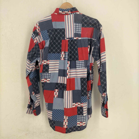 チャップスラルフローレン CHAPS RALPH LAUREN パッチワーク BDシャツ メンズ import:M