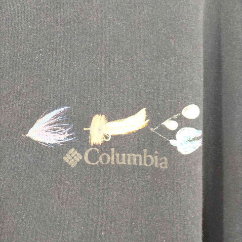 コロンビア Columbia バックプリント ルアー フライフィッシングTシャツ メンズ 4XL