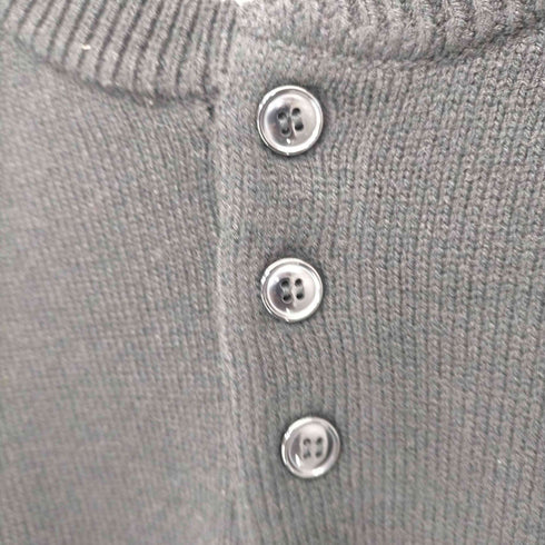 フリークスストア FREAKS STORE 23AW ビッグシルエット イージーケア ウォッシャブル ヘンリーネックニット メンズ JPN:S