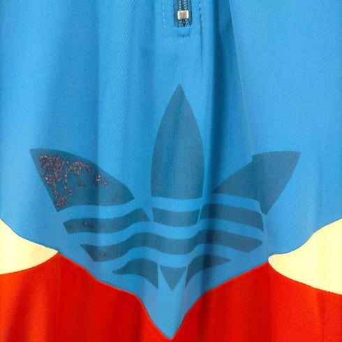 アディダス adidas 国旗タグ トレフォイルロゴ ハーフジップパーカー メンズ