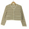 メゾンキツネ maison kitsune ツイード ノーカラージャケット レディース JPN:36