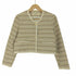メゾンキツネ maison kitsune ツイード ノーカラージャケット レディース JPN:36