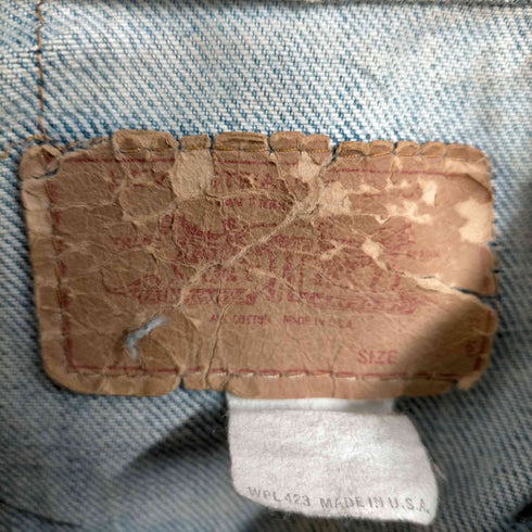 リーバイス Levis USA製 70505 スモールe 裏刻印526 3rd デニムジャケット メンズ
