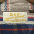 リー Lee チェック柄ウエスタンネルシャツ メンズ import:M