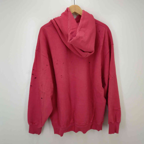 ビームス BEAMS ルーズフィット ダメージ フーディー メンズ JPN:M