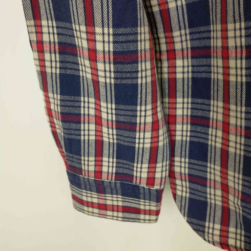 ダブルアールエル ラルフローレン RRL RALPH LAUREN フランネルチェックシャツ メンズ JPN:S