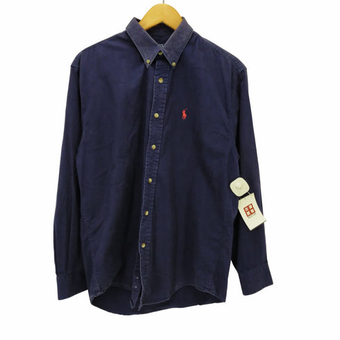ポロバイラルフローレン Polo by RALPH LAUREN ポニー刺繍 ボタンダウンシャツ メンズ import:M
