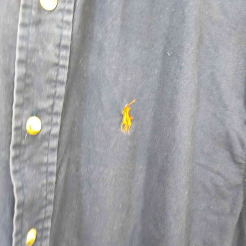 ポロバイラルフローレン Polo by RALPH LAUREN ポニー刺繍 ボタンダウンシャツ メンズ import:M
