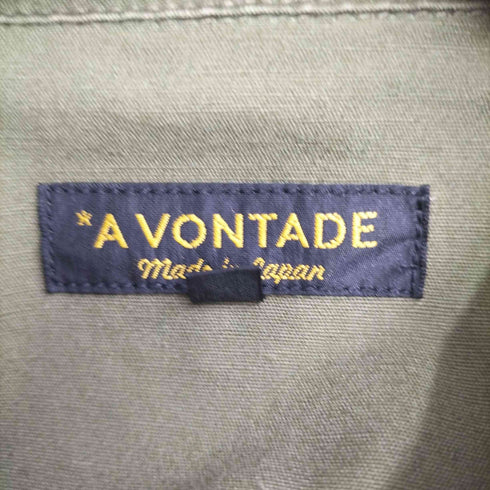 アボンタージ A VONTADE ミリタリーシャツ メンズ JPN:M