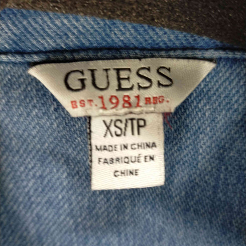 ゲス GUESS ノースリーブデニムチュニック レディース JPN:XS