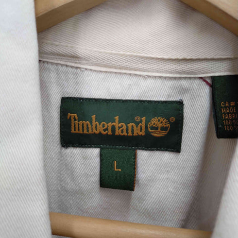 ティンバーランド Timberland フロントワッペン ラグランボーダーラガーシャツ メンズ JPN:L