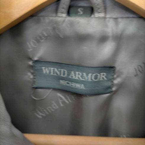 ウィンドアーマー Wind Armor ラムレザー ジップアップジャケット メンズ import:S