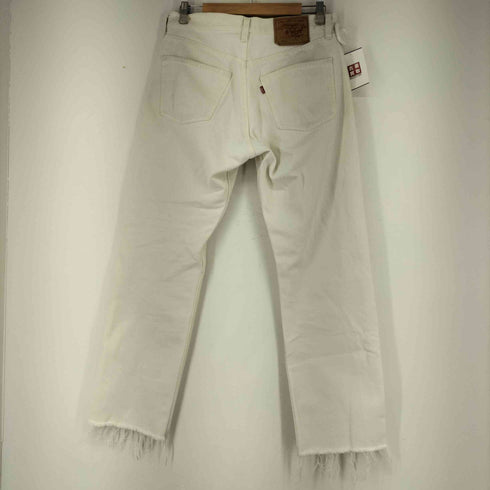 リーバイス Levis 90-00S MADE IN USA 501 ホワイトデニム SanBenito工場 ボタン裏553 メンズ 32/34