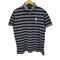 ポロラルフローレン POLO RALPH LAUREN COSTOM FIT ビッグポニー刺繍 ボーダーショートスリーブポロシャツ メンズ import:XL