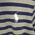 ポロラルフローレン POLO RALPH LAUREN COSTOM FIT ビッグポニー刺繍 ボーダーショートスリーブポロシャツ メンズ import:XL