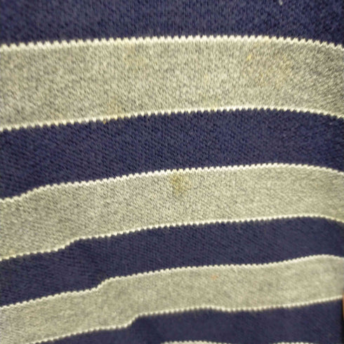 ポロラルフローレン POLO RALPH LAUREN COSTOM FIT ビッグポニー刺繍 ボーダーショートスリーブポロシャツ メンズ import:XL