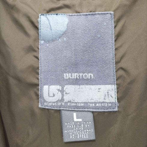バートン BURTON フロントロゴ マウンテンジャケット メンズ import:L
