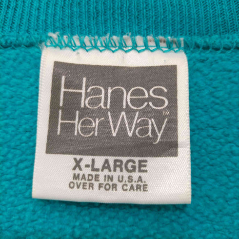 ヘインズ Hanes USA製 80~90sラグランヴィンテージスウェット メンズ import:XL