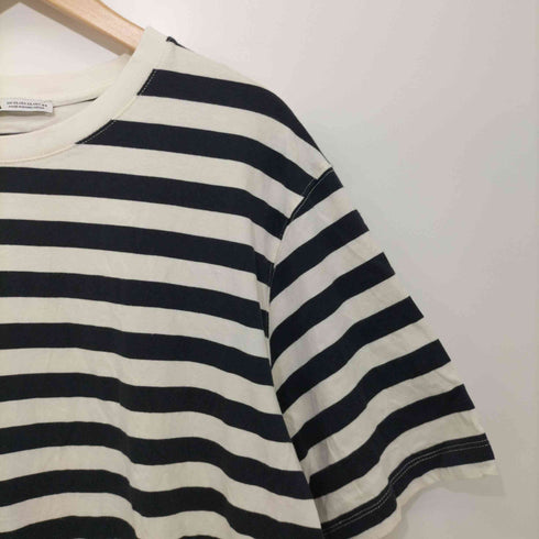 ザラ ZARA ボーダークルーネックカットソー メンズ import:XL