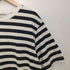 ザラ ZARA ボーダークルーネックカットソー メンズ import:XL