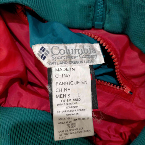 コロンビア Columbia シンサレート リバーシブルナイロンシェルジャケット メンズ import:L