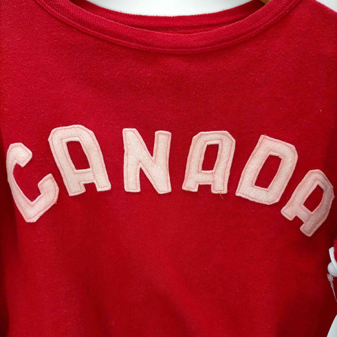 40S~ CANADA フェルト RUDY チェーンステッチ セットインスリーブ VINTAGE スウェット メンズ