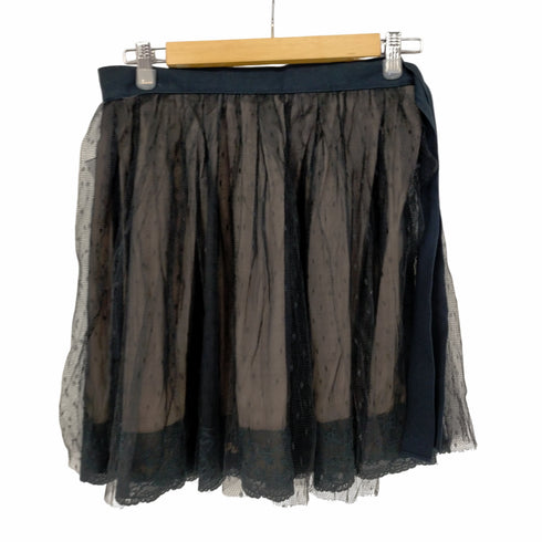 レッドヴァレンティノ RED VALENTINO イタリア製 ミニドットシアースカート レディース EUR:40-42