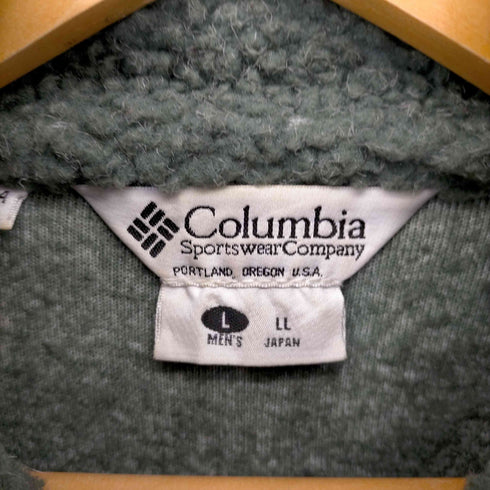 コロンビア Columbia ロゴワッペン ライナーボアフリースジャケット メンズ import:L