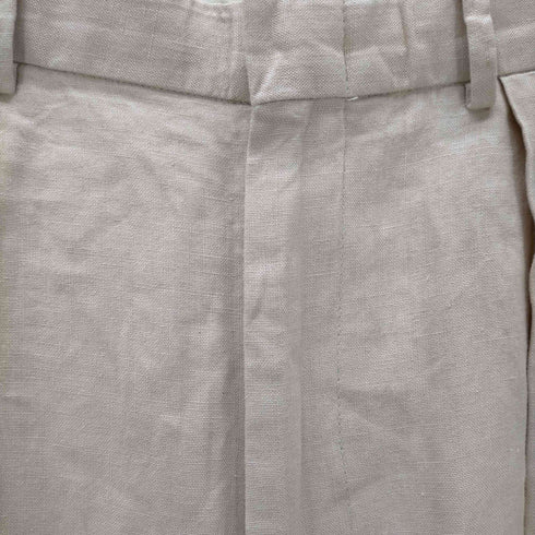 ポロバイラルフローレン Polo by RALPH LAUREN 90-00S 2タック入り ジップフライ リネン スラックスパンツ メンズ 34×32