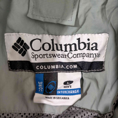 コロンビア Columbia ロゴ刺繍 ナイロンジャケット メンズ import:L